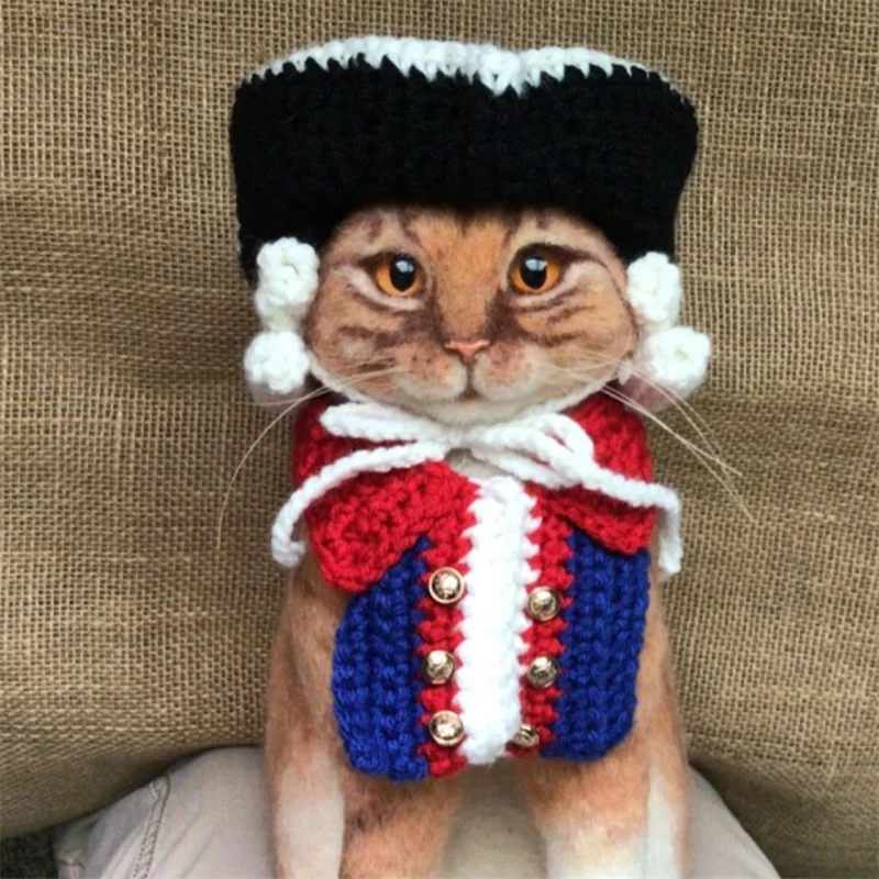 Pet puppy judge hat Cute Dog's Soft Warm Adjustable Winter Hats Pet Supplies Christmas Halloween New Year Party Woolen Yarn Dog
Pet puppy judge hat Cute Dog's Soft Warm Adjustable Winter Hats Pet Supplies Christmas Halloween New Year Party Woolen Yarn Dog