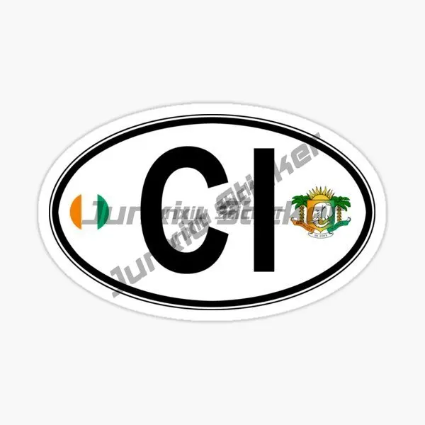 Oval Country Flag Sticker I Italy CI Ivory J Japan GBJ HKJ Country Code Flag Decor Vinyl Decal
Oval Country Flag Sticker I Italy CI Ivory J Japan GBJ HKJ Country Code Flag Decor Vinyl Decal