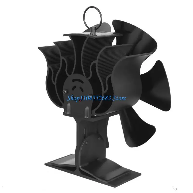 Y6GD 6-Blade Heat Powered Stove Fan 2-in-1 Chimney Fan without Electricity for Wood
Y6GD 6-Blade Heat Powered Stove Fan 2-in-1 Chimney Fan without Electricity for Wood