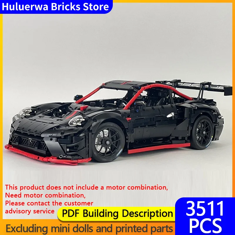 Speed Racing Car Model MOC Building Bricks GT3 R Top Tier Sports Car Modular Technology Gifts Holiday Assemble Children Toy Suit
Speed Racing Car Model MOC Building Bricks GT3 R Top Tier Sports Car Modular Technology Gifts Holiday Assemble Children Toy Suit