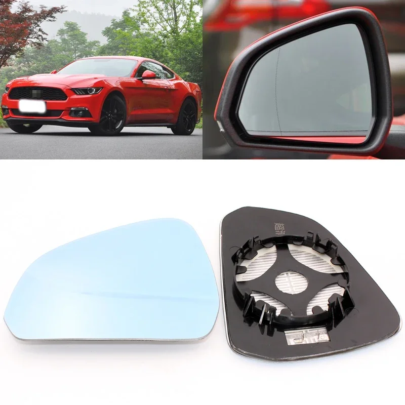 For Ford Mustang Car Side View Door Wide-angle Rearview Mirror Blue Glass Base Heated 2pcs
For Ford Mustang Car Side View Door Wide-angle Rearview Mirror Blue Glass Base Heated 2pcs