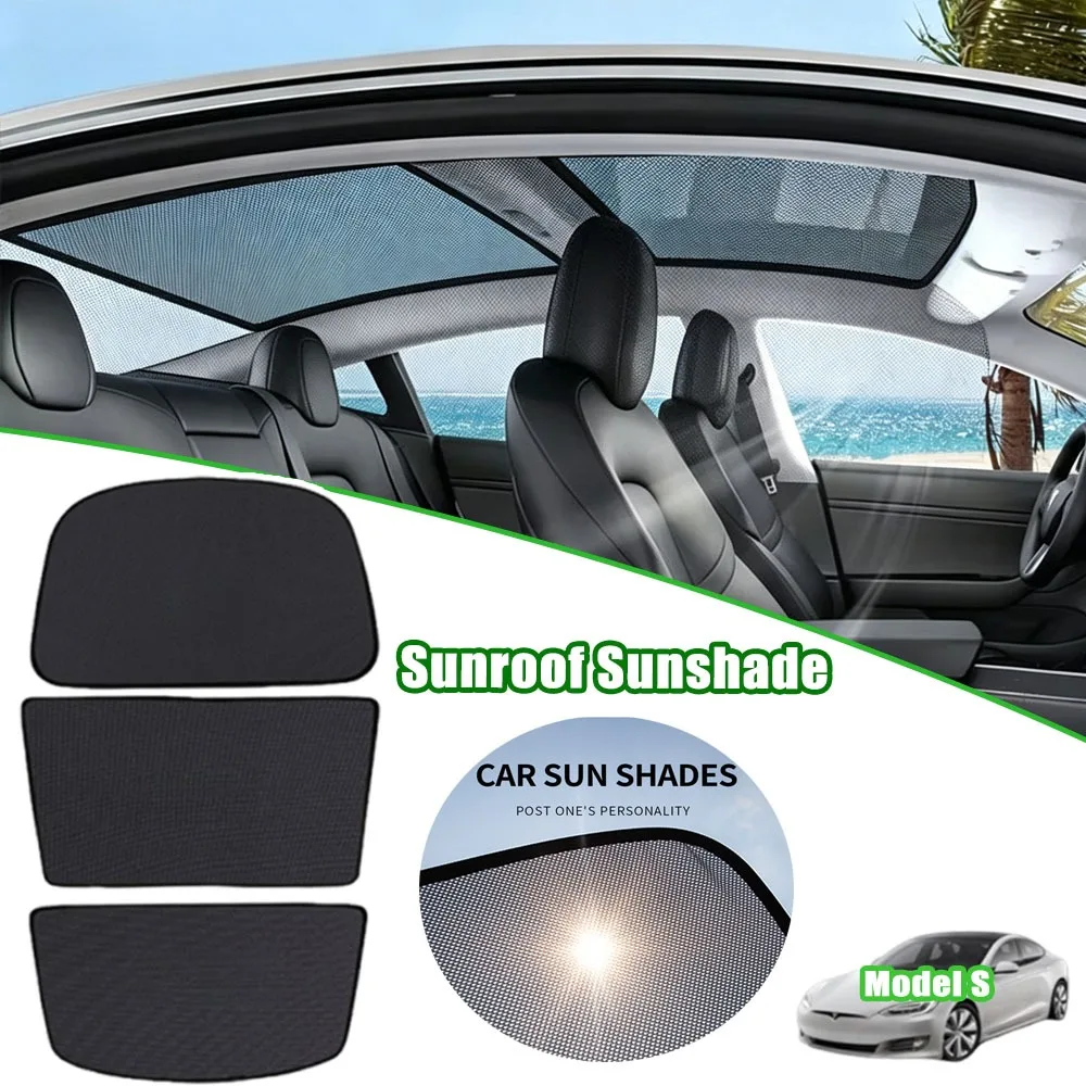 Sunshade Roof Sun Shade For Tesla Model S 2022- Present Window Heat Insulation UV Protection Car Curtain Cover Quick Heat
Sunshade Roof Sun Shade For Tesla Model S 2022- Present Window Heat Insulation UV Protection Car Curtain Cover Quick Heat