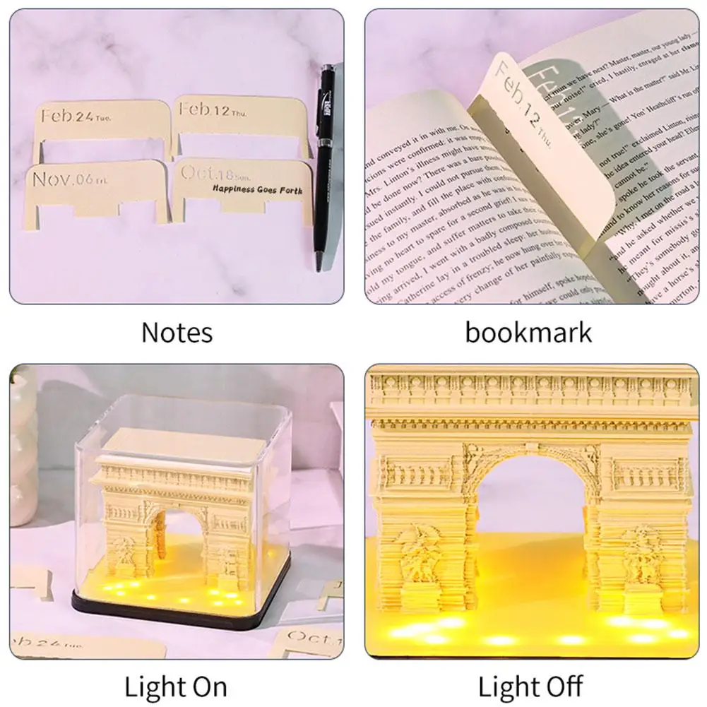 Украшение стола 3D Блокнот на заказ Ежедневный календарь с триумфом Блокнот Paper Art Светодиодный светильник для вечеринки Акриловая дуга рождения Подарки D K7G4
Украшение стола 3D Блокнот на заказ Ежедневный календарь с триумфом Блокнот Paper Art Светодиодный светильник для вечеринки Акриловая дуга рождения Подарки D K7G4