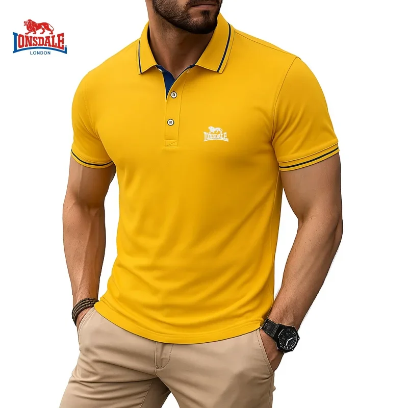 New Summer High Quality Embroidered Logo Polo Shirt for Men's Business, Leisure, Fashion, Breathable Short Sleeve Top
New Summer High Quality Embroidered Logo Polo Shirt for Men's Business, Leisure, Fashion, Breathable Short Sleeve Top