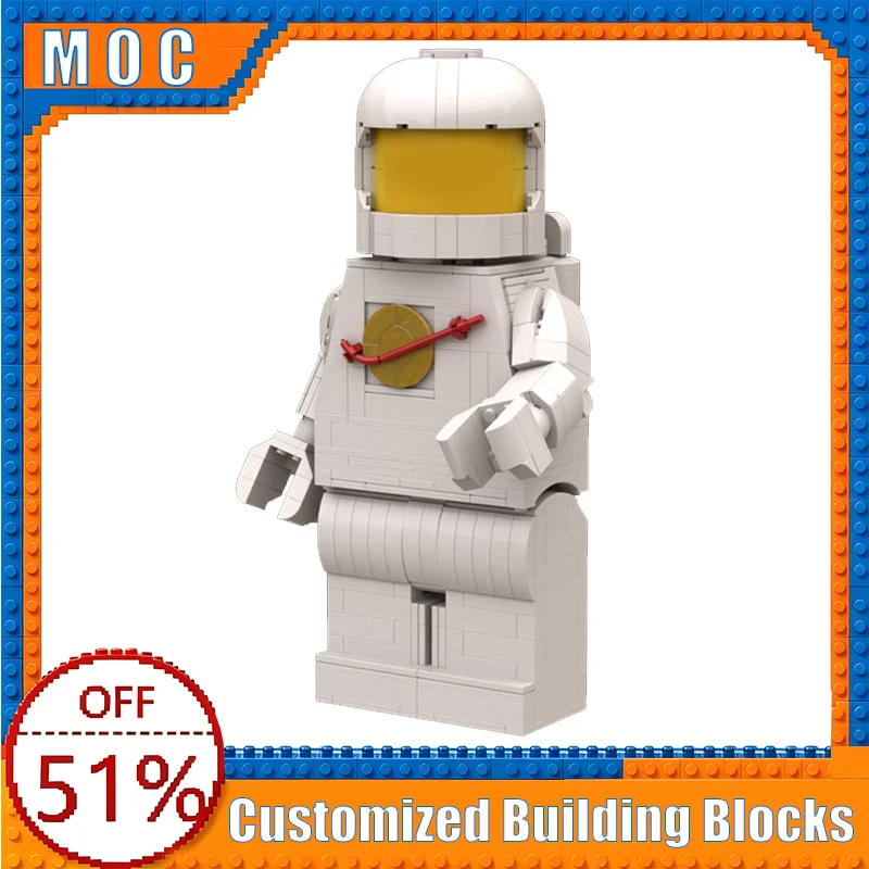 677 Parts Up-Scaled Classic Space Minifigure Building Blocks Model Assembly Educational Toy Creative Collection Birthday Gifts
677 Parts Up-Scaled Classic Space Minifigure Building Blocks Model Assembly Educational Toy Creative Collection Birthday Gifts