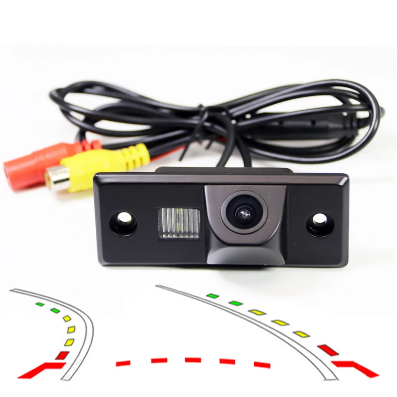 Dynamic Trajectory Tracks car Rear View parking camera for VW Volkswagen SKODA FABIA SANTANA POLO TIGUAN TOUAREG PASSAT CAYENNE
Dynamic Trajectory Tracks car Rear View parking camera for VW Volkswagen SKODA FABIA SANTANA POLO TIGUAN TOUAREG PASSAT CAYENNE