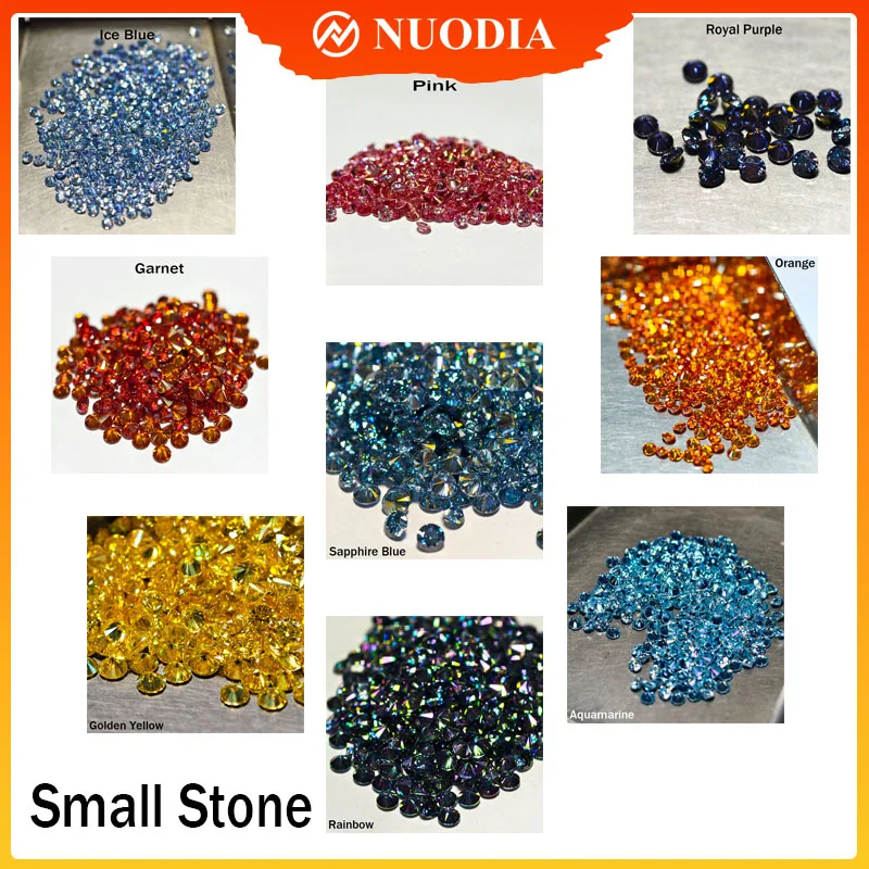 1.0ct Per Lot Small Size Colorful Stones Loose Moissanites 1.0mm-2.9mm Royal Purple Pink Golden Yellow Garnet Jewelry Making DIY
1.0ct Per Lot Small Size Colorful Stones Loose Moissanites 1.0mm-2.9mm Royal Purple Pink Golden Yellow Garnet Jewelry Making DIY