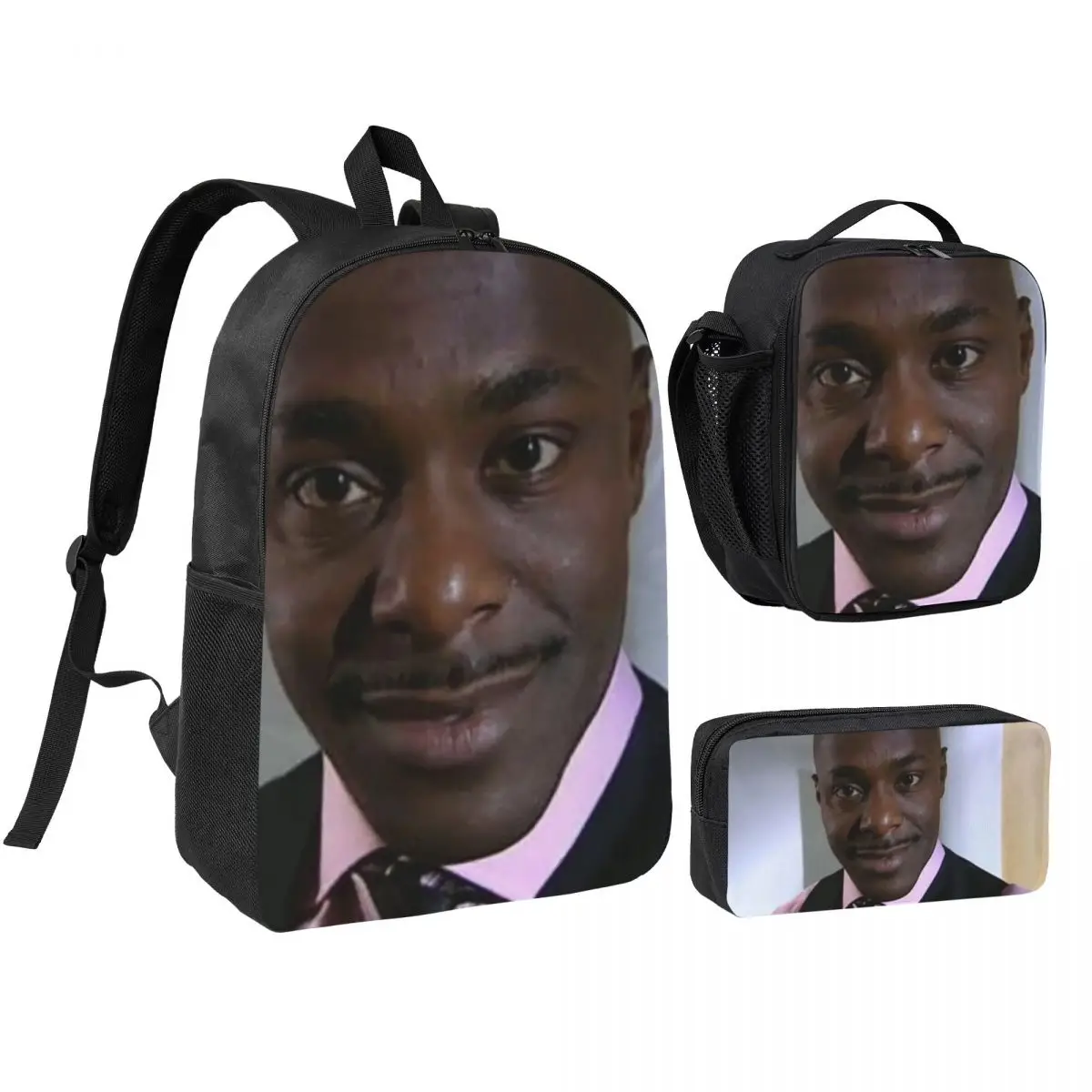 Alan Johnson Peep Show Backpack Boys Girls BookBag School Bag Shoulder Bags 3ps Insulated Lunch Bag Pencil Case
Alan Johnson Peep Show Backpack Boys Girls BookBag School Bag Shoulder Bags 3ps Insulated Lunch Bag Pencil Case