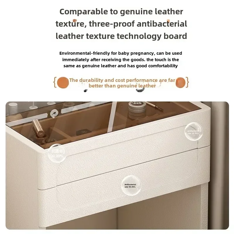 FZ Dresser Small Bedroom Bedside Bucket Cabinet Dresser Integrated Flip Mini Storage Cabinet
FZ Dresser Small Bedroom Bedside Bucket Cabinet Dresser Integrated Flip Mini Storage Cabinet