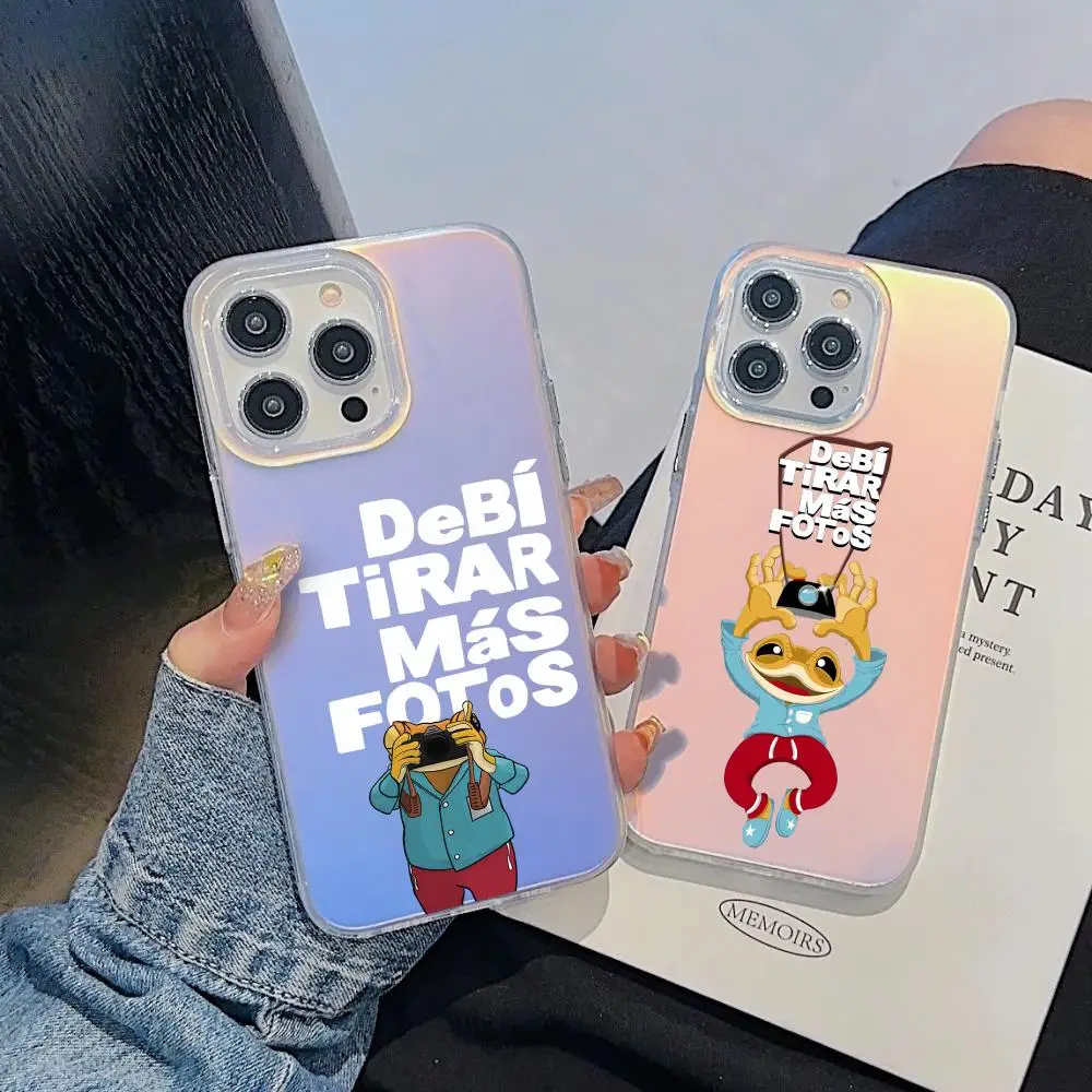 DTMF Debí Tirar Más Fotos Phone Case For iPhone 17 16 15 14 13 12 11 Pro Max Plus Transparent Aurora Laser Gradient Cover
DTMF Debí Tirar Más Fotos Phone Case For iPhone 17 16 15 14 13 12 11 Pro Max Plus Transparent Aurora Laser Gradient Cover