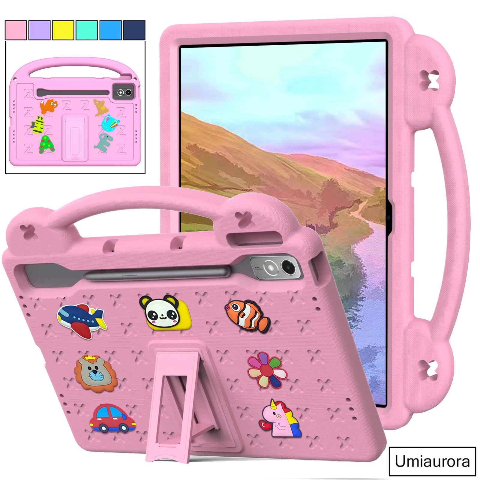 For Lenovo Idea Tab Pro TB373FU P12 Xiaoxin Pad Pro 12.7 inch TB370FU TB371FC Kids Shockproof EVA Handle Stand Tablet Case Funda
For Lenovo Idea Tab Pro TB373FU P12 Xiaoxin Pad Pro 12.7 inch TB370FU TB371FC Kids Shockproof EVA Handle Stand Tablet Case Funda