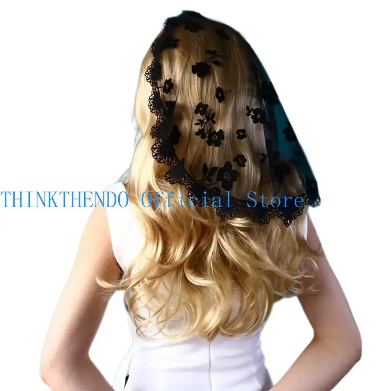 652F Round Lace Head Scarf Veil for Girl Hair Scarf Hair Decors Church Hair Scarf Headbands Ethnic Wedding Bride Headpiece
652F Round Lace Head Scarf Veil for Girl Hair Scarf Hair Decors Church Hair Scarf Headbands Ethnic Wedding Bride Headpiece