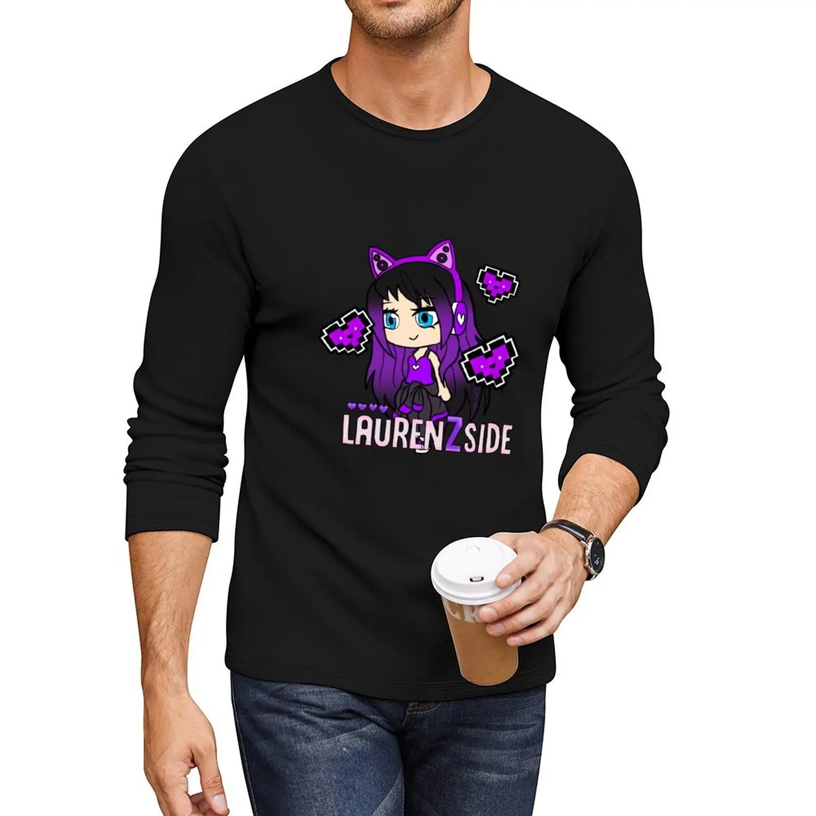 Purple Gacha Lauren Cartoon Long T-Shirt sports fan t-shirts quick drying shirt kawaii clothes oversized t shirts for men
Purple Gacha Lauren Cartoon Long T-Shirt sports fan t-shirts quick drying shirt kawaii clothes oversized t shirts for men