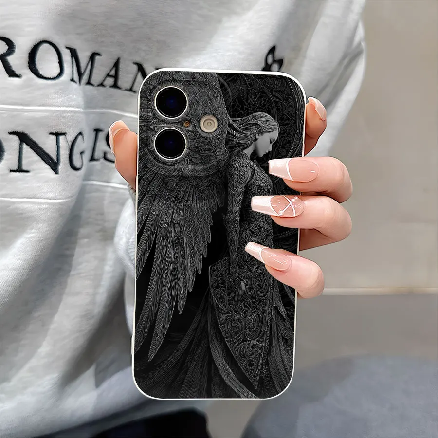 Angel Eye Matte TPU Soft Phone Case, Compatible with Plus360-Degree Protection for iPhone 17 to 11 Pro Max
Angel Eye Matte TPU Soft Phone Case, Compatible with Plus360-Degree Protection for iPhone 17 to 11 Pro Max
