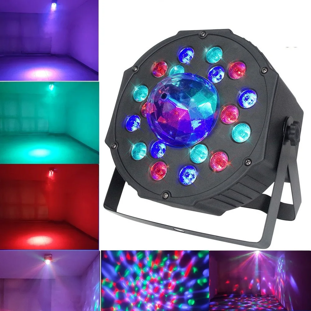 18 LED Par Stage Light Colorful Strobe Lights DMX512 DJ Disco Sound Activated Magic Ball Lamp Control Bar Club Party Glow Decor
18 LED Par Stage Light Colorful Strobe Lights DMX512 DJ Disco Sound Activated Magic Ball Lamp Control Bar Club Party Glow Decor