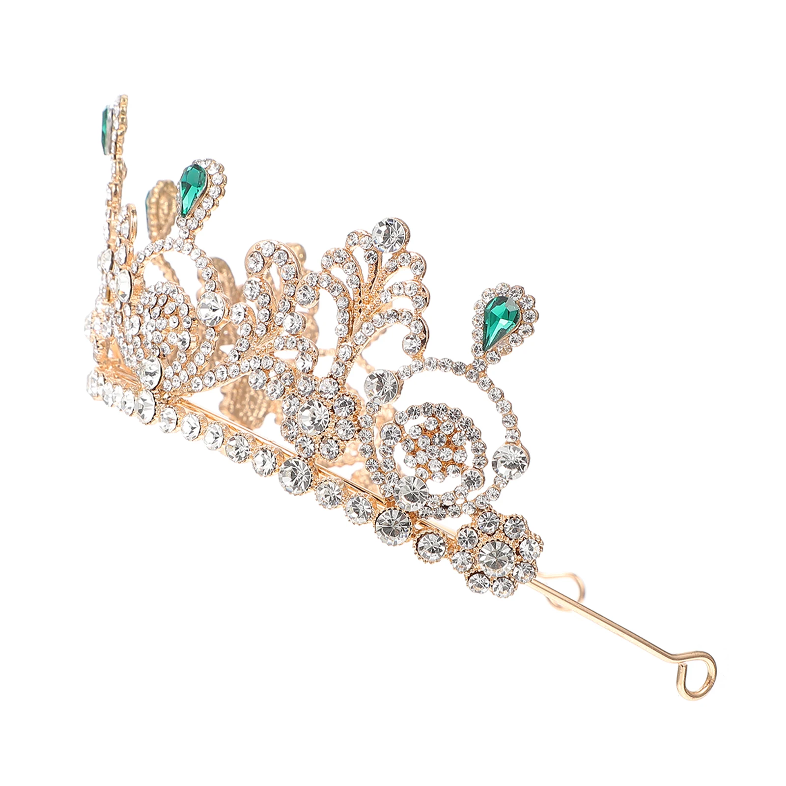 Bridal Crown Stylish Tiara Wedding Dress Ornament Durable Hairband Luxury Hair Jewelry Wedding Supply Premium Alloy Lightweight
Bridal Crown Stylish Tiara Wedding Dress Ornament Durable Hairband Luxury Hair Jewelry Wedding Supply Premium Alloy Lightweight