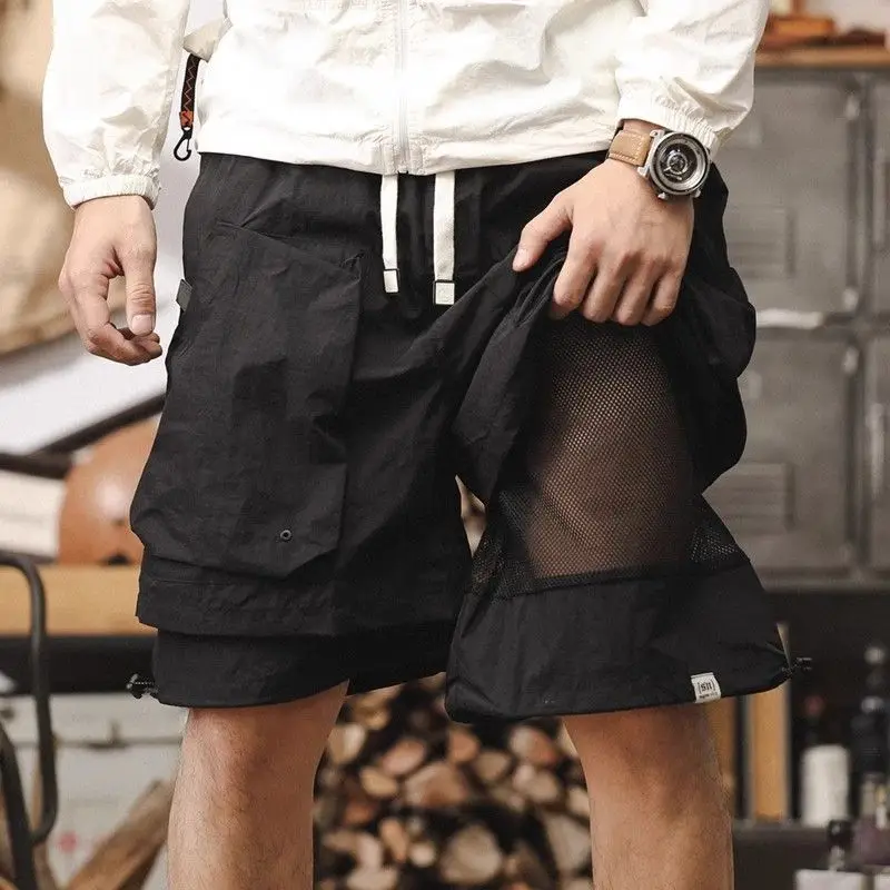American Workwear Men Ice Silk Shorts Loose Quick Drying Casual Short Pants Waterproof Breathable Outdoor Functional Trousers
American Workwear Men Ice Silk Shorts Loose Quick Drying Casual Short Pants Waterproof Breathable Outdoor Functional Trousers