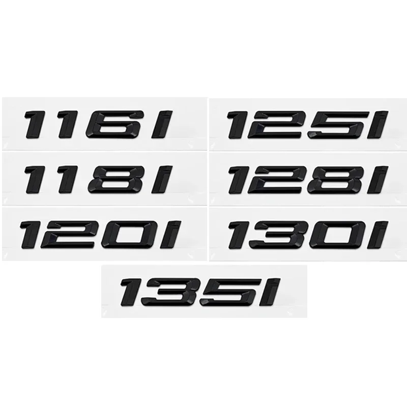 3D ABS Car Trunk Letters Logo Decals Badge Emblem Sticker For BMW 1 Series 116i 118i 120i 125i 128i 130i 135i E81 E82 E87 E88 F2
3D ABS Car Trunk Letters Logo Decals Badge Emblem Sticker For BMW 1 Series 116i 118i 120i 125i 128i 130i 135i E81 E82 E87 E88 F2