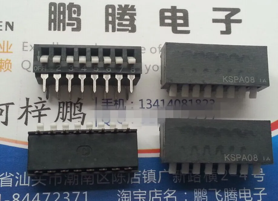 1PCS Original Japanese OTAX KSPA08 dial code switch 8-bit straight plug 8P side dial key type dial 2.54
1PCS Original Japanese OTAX KSPA08 dial code switch 8-bit straight plug 8P side dial key type dial 2.54