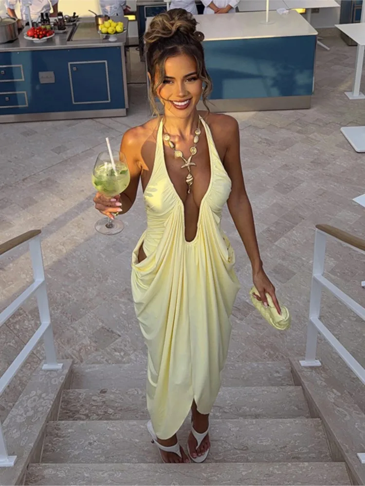 Summer Cover Ups Women Swimsuit Strapless Sleeveless Robes Bathing Suit New Beach Holiday Long Maxi Dresses Cover-Up
Summer Cover Ups Women Swimsuit Strapless Sleeveless Robes Bathing Suit New Beach Holiday Long Maxi Dresses Cover-Up