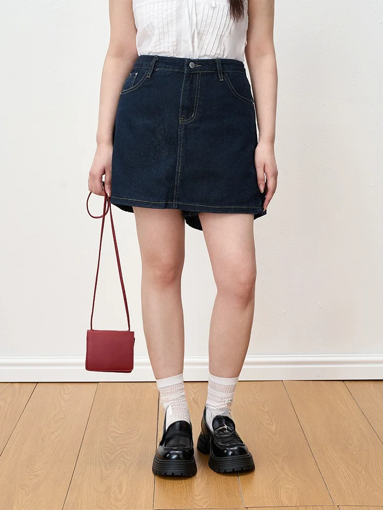 BluePool plus Size Retro Denim A-Line Skirt Women's High Waist Slimming ort Skirt Korean Sle Spring Season Casual Wear
BluePool plus Size Retro Denim A-Line Skirt Women's High Waist Slimming ort Skirt Korean Sle Spring Season Casual Wear