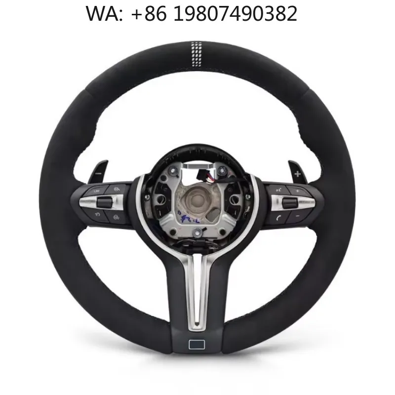 White Stripe Full Black Button Steering Wheel Fit F10 F15 F16 F20 F25 F30 F31 F34 F80 F82 X5 Factory Direct Modified Part
White Stripe Full Black Button Steering Wheel Fit F10 F15 F16 F20 F25 F30 F31 F34 F80 F82 X5 Factory Direct Modified Part