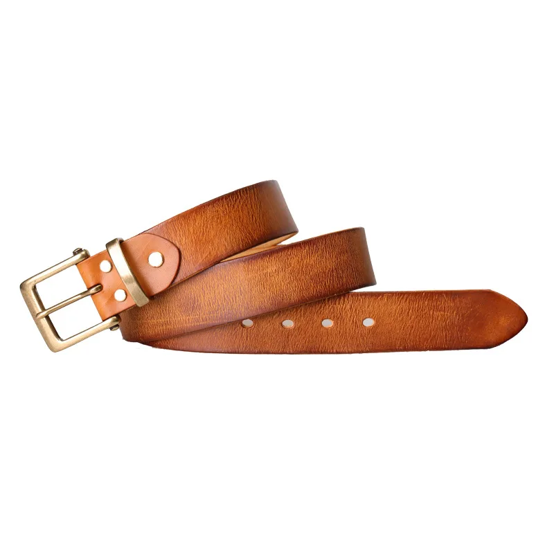 3.8CM Handmade Pure Brass Square Buckle Retro Handmade Men's Belt Male Versatile Casual Pure Cowhide American Style Waist Belts
3.8CM Handmade Pure Brass Square Buckle Retro Handmade Men's Belt Male Versatile Casual Pure Cowhide American Style Waist Belts