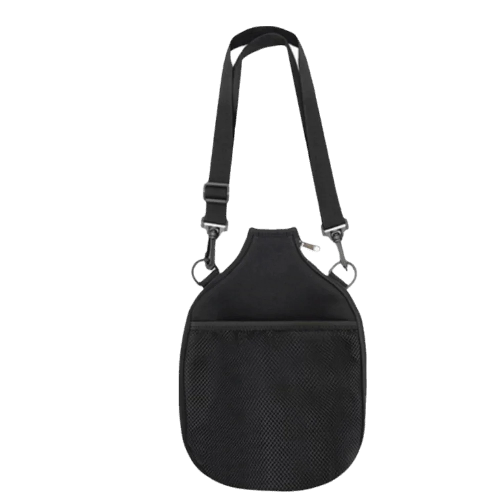 Adjustable Shoulder Strap Paddle Cover Bag Mesh Pocket D-Ring Attachments Pickleball Paddle Cover Zippered Opening
Adjustable Shoulder Strap Paddle Cover Bag Mesh Pocket D-Ring Attachments Pickleball Paddle Cover Zippered Opening