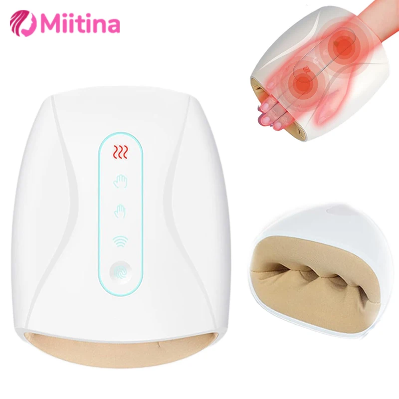 Electric Heat Hand Massager Device Palm Finger Acupoint Massage with Air Pressure and Heat Compression Kneading Roller Care Gift
Electric Heat Hand Massager Device Palm Finger Acupoint Massage with Air Pressure and Heat Compression Kneading Roller Care Gift
