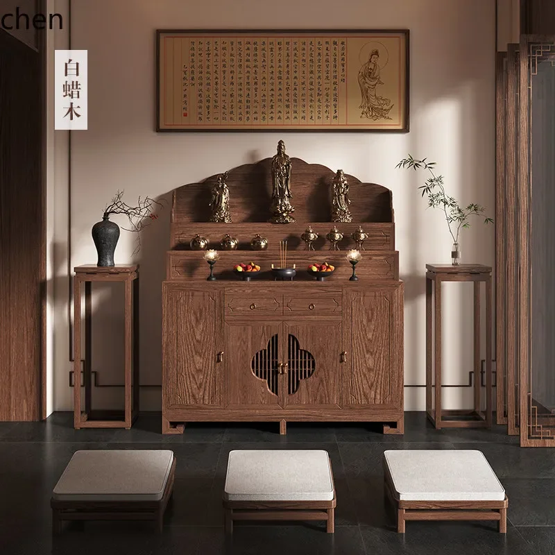 r5.21 Tibetan Style Three-Layer Offering Table Incense Case Home Buddha Hall Solid Wood Buddha Altar Modern Simple Buddha Table
r5.21 Tibetan Style Three-Layer Offering Table Incense Case Home Buddha Hall Solid Wood Buddha Altar Modern Simple Buddha Table