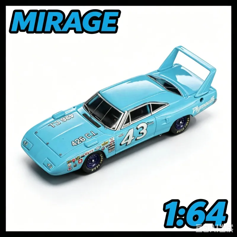 MIRAGE 1:64 Plymouth Super Bird Car Mobilization Die Casting Alloy Simulation Car Model Male Gift Collection Souvenir.
MIRAGE 1:64 Plymouth Super Bird Car Mobilization Die Casting Alloy Simulation Car Model Male Gift Collection Souvenir.