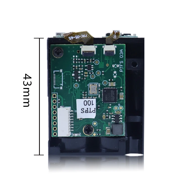 TOF Lazer Ranging Modules 905nm 50 Hz Laser Rangefinder 100m Laser Distance Sensor For Vehicle Distance Measurement