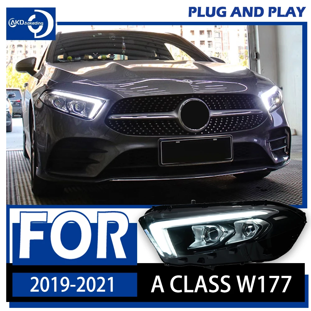 AKD Car Styling Head Lamp for Benz W177 Headlights 2019-2021 A180 A200 A220 LED Headlight LED DRL Hid Bi Xenon Auto Accessories
AKD Car Styling Head Lamp for Benz W177 Headlights 2019-2021 A180 A200 A220 LED Headlight LED DRL Hid Bi Xenon Auto Accessories