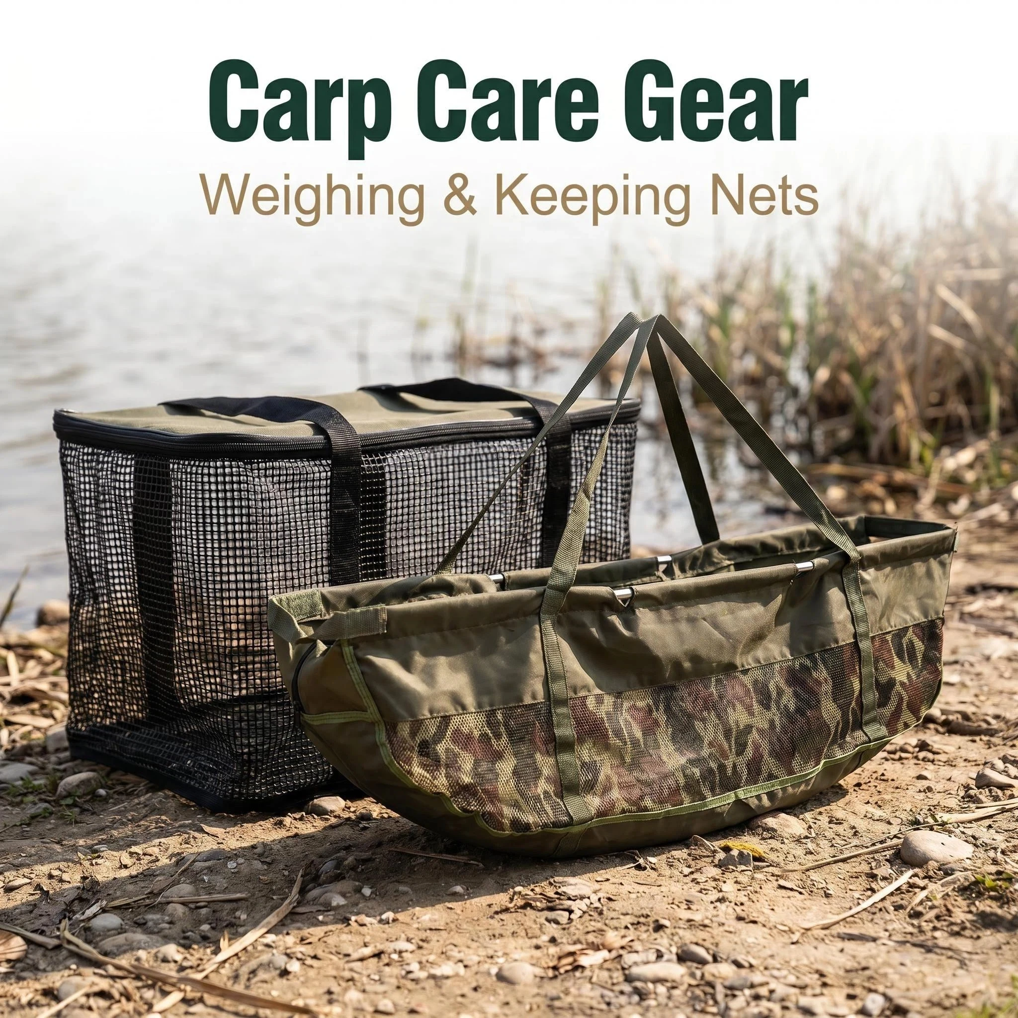 Hirisi Carp Fishing Weigh Sling & Keepnet Combo Set Fish Storage Foldable Portable Fishing Accessories W202
Hirisi Carp Fishing Weigh Sling & Keepnet Combo Set Fish Storage Foldable Portable Fishing Accessories W202