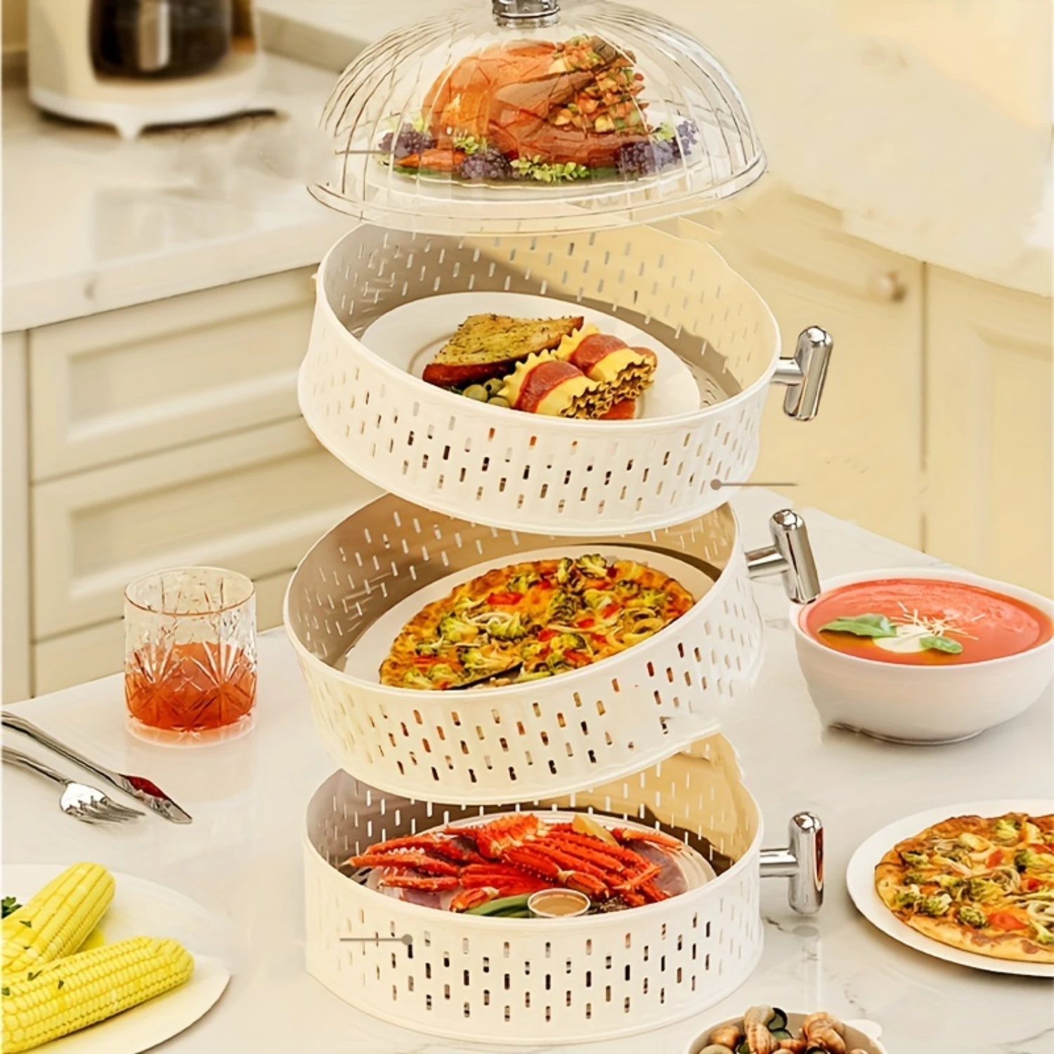 Reusable And Durable Bowl Food Cover, Kitchen Tools, Kitchen Supplies, Multi-functional Fruit And Vegetable Preservation Cover
Reusable And Durable Bowl Food Cover, Kitchen Tools, Kitchen Supplies, Multi-functional Fruit And Vegetable Preservation Cover