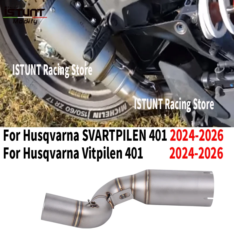 Для Husqvarna Vitpilen SVARTPILEN 401 2024 2025 2026 выхлопная система мотоцикла Espace Moto 50,8 мм средняя соединительная труба с катализатором
Для Husqvarna Vitpilen SVARTPILEN 401 2024 2025 2026 выхлопная система мотоцикла Espace Moto 50,8 мм средняя соединительная труба с катализатором