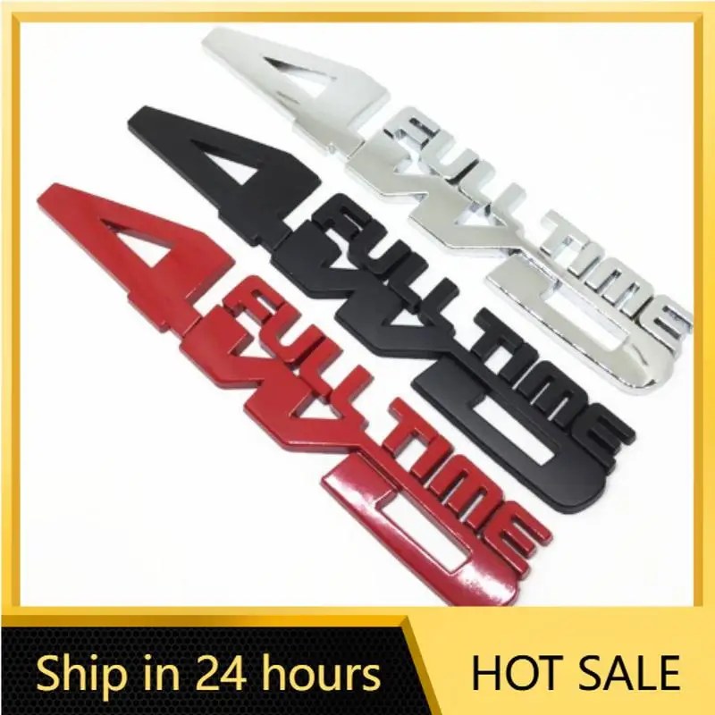 1 pc car styling 3D Metal 4WD FULL TIME Side Fender Emblem Rear Trunk Sticker Decals For Auto Styling Badge Accessories
1 pc car styling 3D Metal 4WD FULL TIME Side Fender Emblem Rear Trunk Sticker Decals For Auto Styling Badge Accessories