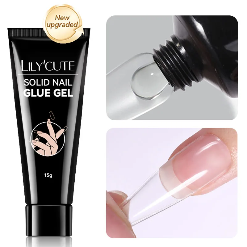 LILYCUTE 15 г Твердый клей-гель для ногтей для накладных кончиков, удлинение на ногти, долговечный гель-лак для ногтей Soak Off UV для наращивания ногтей
LILYCUTE 15 г Твердый клей-гель для ногтей для накладных кончиков, удлинение на ногти, долговечный гель-лак для ногтей Soak Off UV для наращивания ногтей