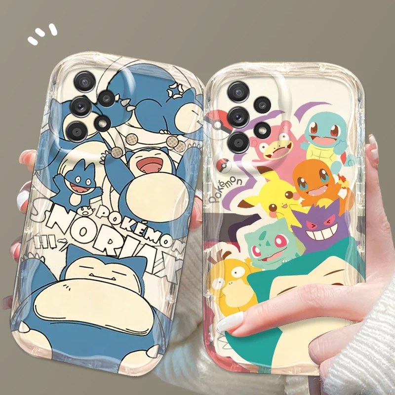 Snorlax Psyduck For Samsung A55 A54 A53 A52 A35 A34 A33 A32 A25 A24 A23 A22 A21S A15 5G Wave Oil Back Phone Case
Snorlax Psyduck For Samsung A55 A54 A53 A52 A35 A34 A33 A32 A25 A24 A23 A22 A21S A15 5G Wave Oil Back Phone Case