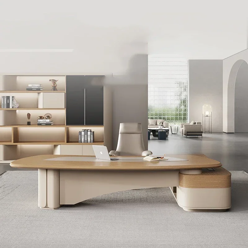Luxury Office Desk Modern Elegant Simple Practical Office Desk Fashionable Large Mesa Escritorio Para Oficina Office Furniture
Luxury Office Desk Modern Elegant Simple Practical Office Desk Fashionable Large Mesa Escritorio Para Oficina Office Furniture