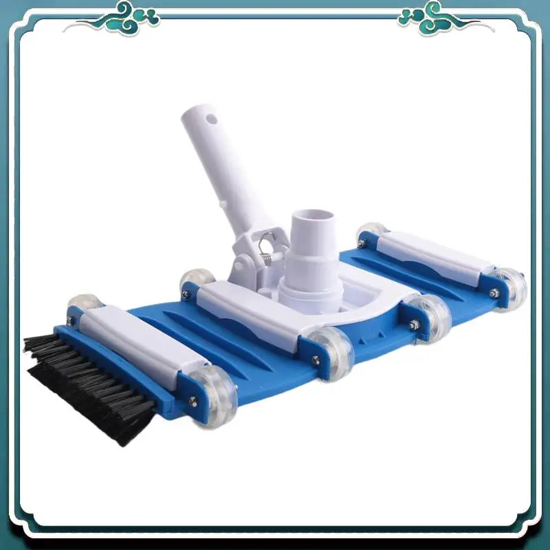 Pool Accessories Set-Vacuum Head With Side Brush And Wheels, Swivel Handle And Hose Connection Eco-Friendly
Pool Accessories Set-Vacuum Head With Side Brush And Wheels, Swivel Handle And Hose Connection Eco-Friendly