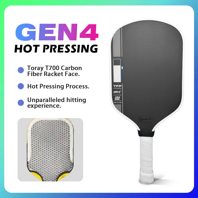 pers-pro iv Pickleball весло Ben Johns GEN 4 TFP Foam Core T700 Ракетки Pickleball из углеродного волокна увеличивают вращение и мощность
pers-pro iv Pickleball весло Ben Johns GEN 4 TFP Foam Core T700 Ракетки Pickleball из углеродного волокна увеличивают вращение и мощность