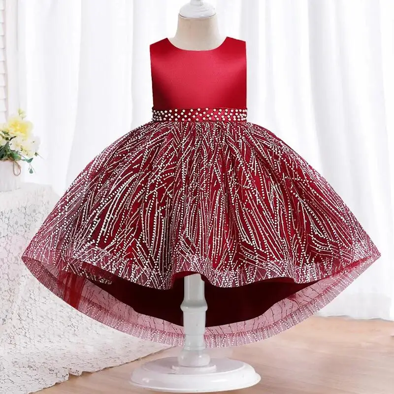 2025 New Summer Children's Sleeveless Mesh Tail Wedding Evening Dress Sequin Birthday Party Lace Girl Princess Dress 3-10Years
2025 New Summer Children's Sleeveless Mesh Tail Wedding Evening Dress Sequin Birthday Party Lace Girl Princess Dress 3-10Years