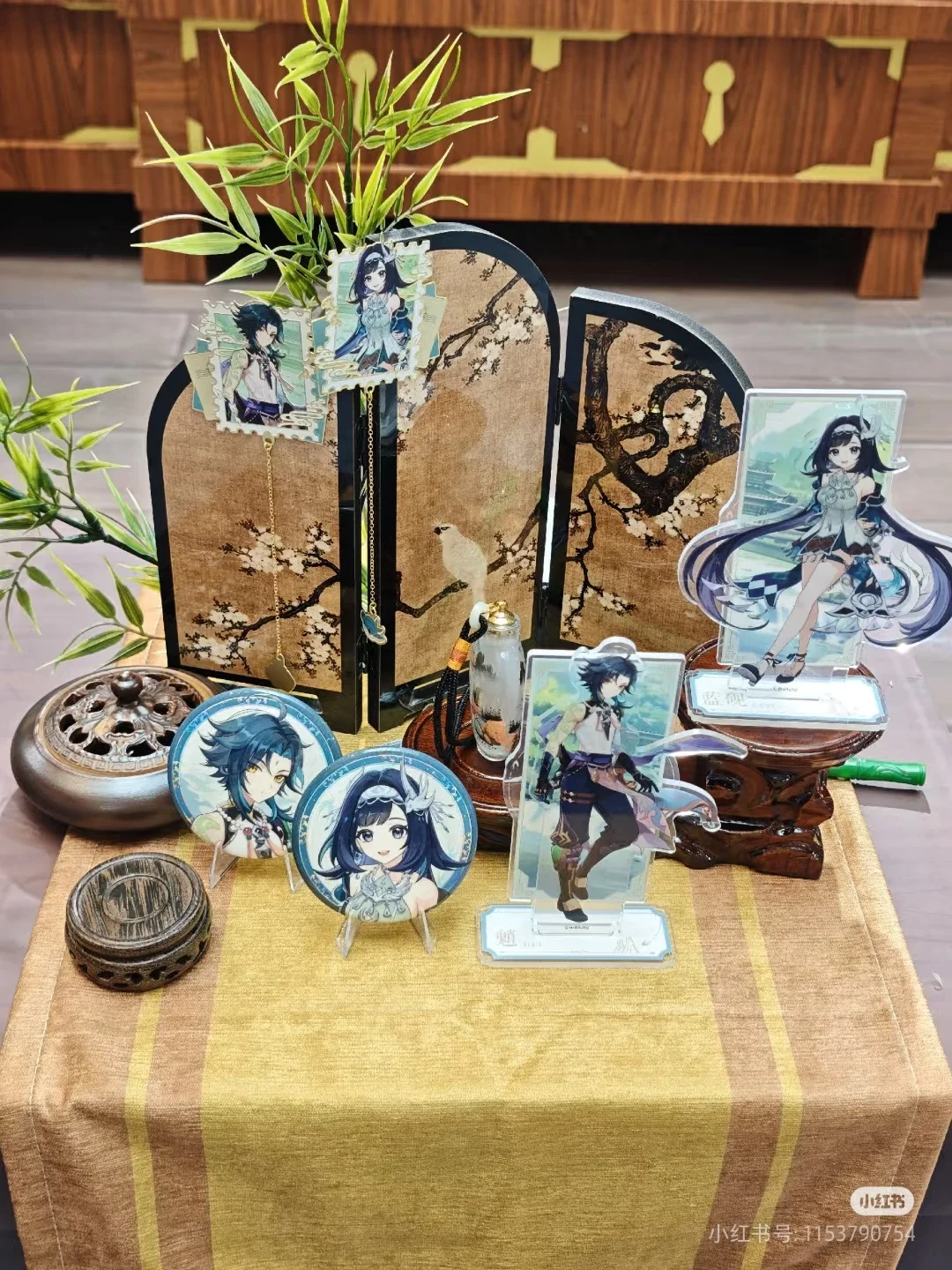 Genshin Impact Guizhou Pop-up Store Официальная совместная работа Xiao Lan Yan Акриловая подставка Подвеска Значок Открытка Shikishi
Genshin Impact Guizhou Pop-up Store Официальная совместная работа Xiao Lan Yan Акриловая подставка Подвеска Значок Открытка Shikishi