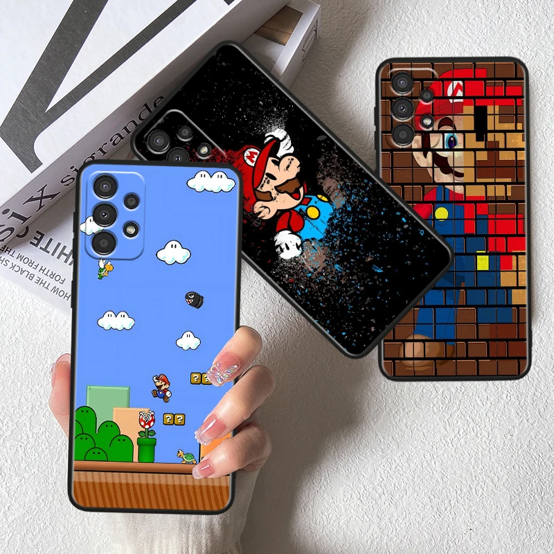 Cartoon Game Super M-Marios For Samsung Note 20 10 Ultra Plus A31 A14 A12 A70 A34 A25 A04 A05 A15 A24 5G Black Cover Phone Case
Cartoon Game Super M-Marios For Samsung Note 20 10 Ultra Plus A31 A14 A12 A70 A34 A25 A04 A05 A15 A24 5G Black Cover Phone Case