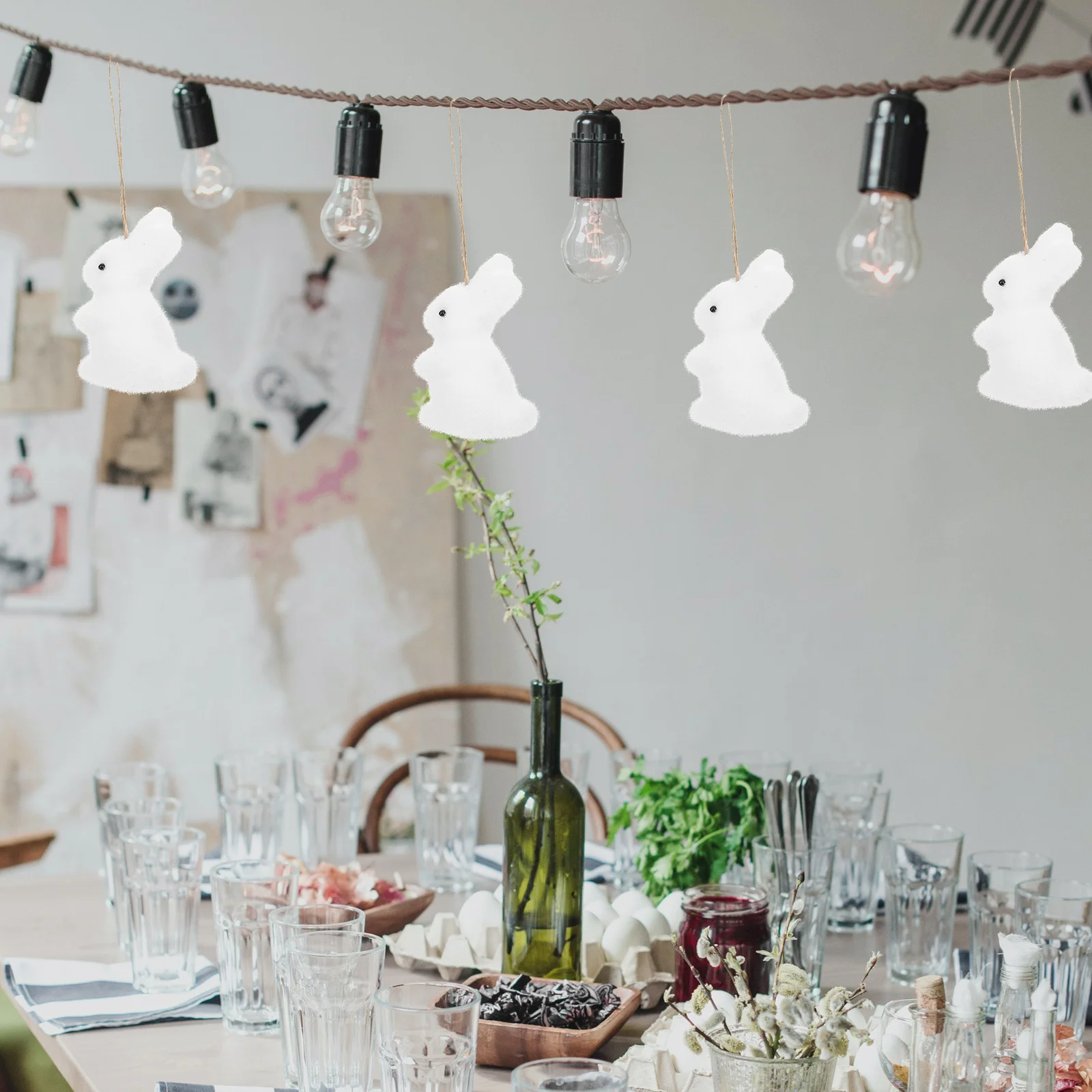 12Pcs Easter Bunny Hanging Decorations Foam Rabbit Pendants Festival Home Decor Hanging Easter Door Ornaments Festival Pendant
12Pcs Easter Bunny Hanging Decorations Foam Rabbit Pendants Festival Home Decor Hanging Easter Door Ornaments Festival Pendant