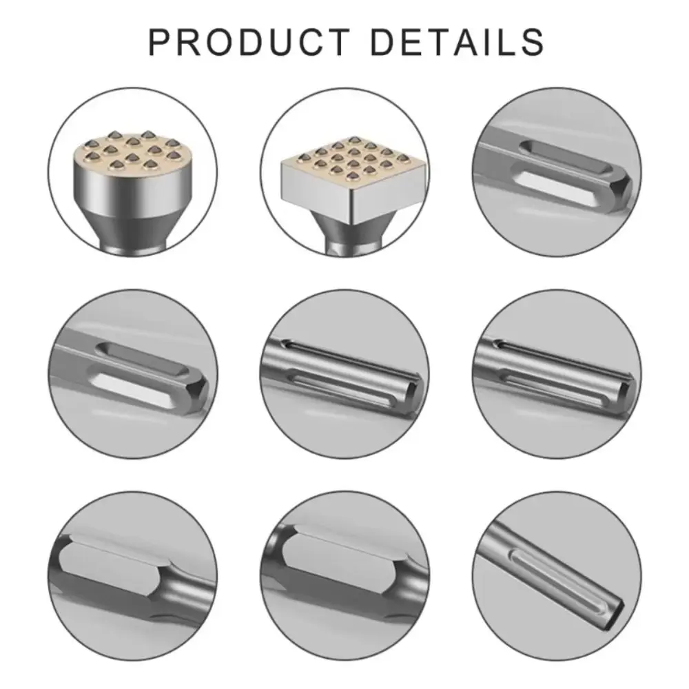 Alloy Head Bushing Bit Surface Roughening Multifunctional Breaker Concrete Bushing Bit Round Square HexagonTips
Alloy Head Bushing Bit Surface Roughening Multifunctional Breaker Concrete Bushing Bit Round Square HexagonTips