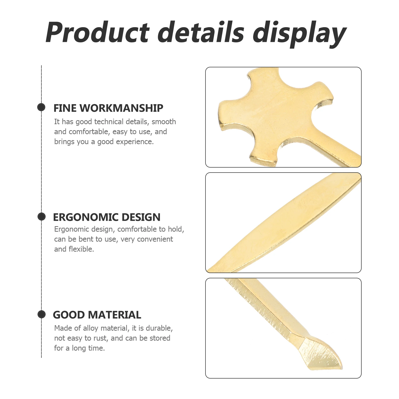 Alloy Sound Post Setter Column Hook For Violin Durable Rust-Resistant Smooth Metal Instrument Tool Accessory Tuner Supply
Alloy Sound Post Setter Column Hook For Violin Durable Rust-Resistant Smooth Metal Instrument Tool Accessory Tuner Supply