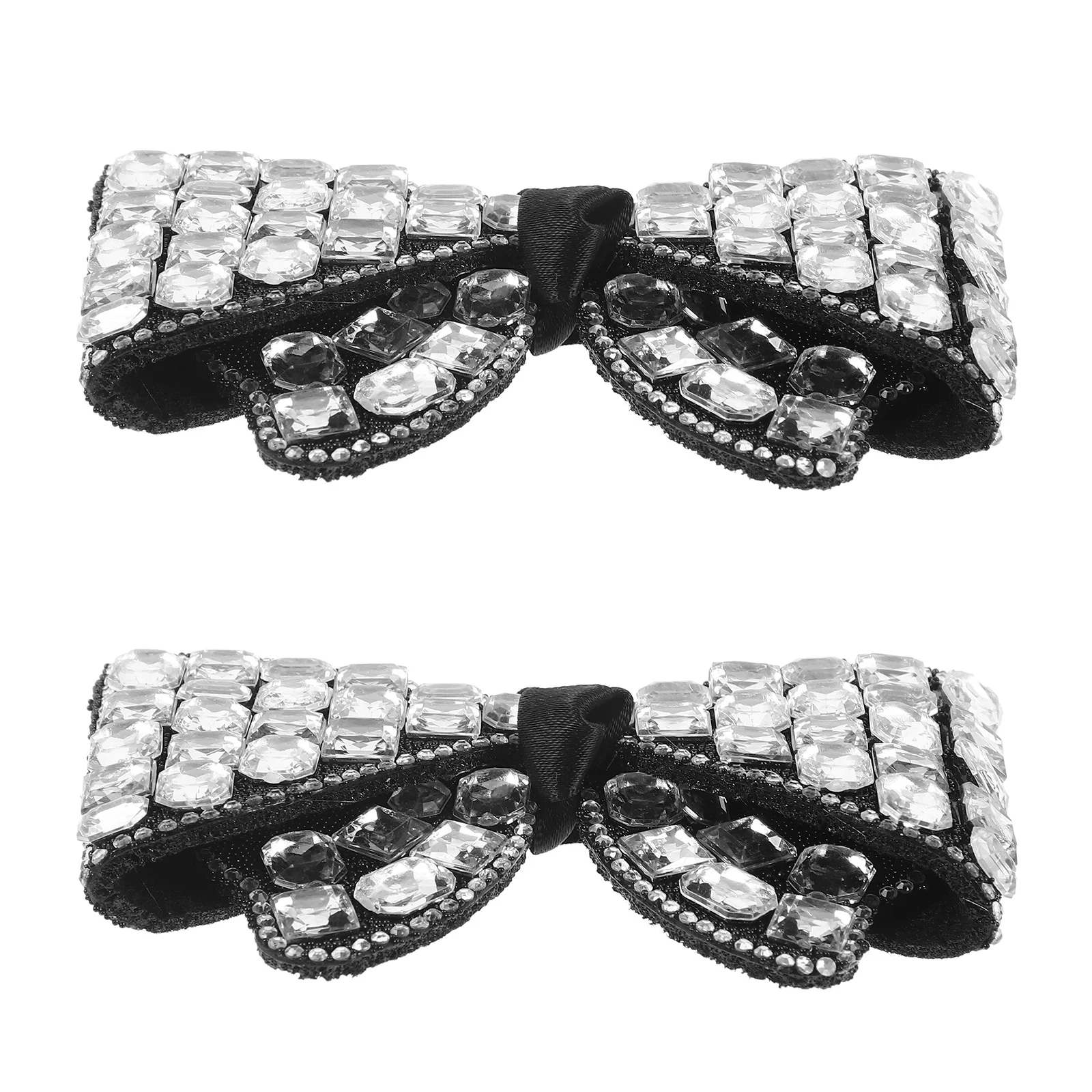 1 Pair Full Rhinestone Bowknot Shoe Charms Sparkly Decorations For Pumps Heels Shoes Bags Clothes Wedding Party Diy Accessories
1 Pair Full Rhinestone Bowknot Shoe Charms Sparkly Decorations For Pumps Heels Shoes Bags Clothes Wedding Party Diy Accessories