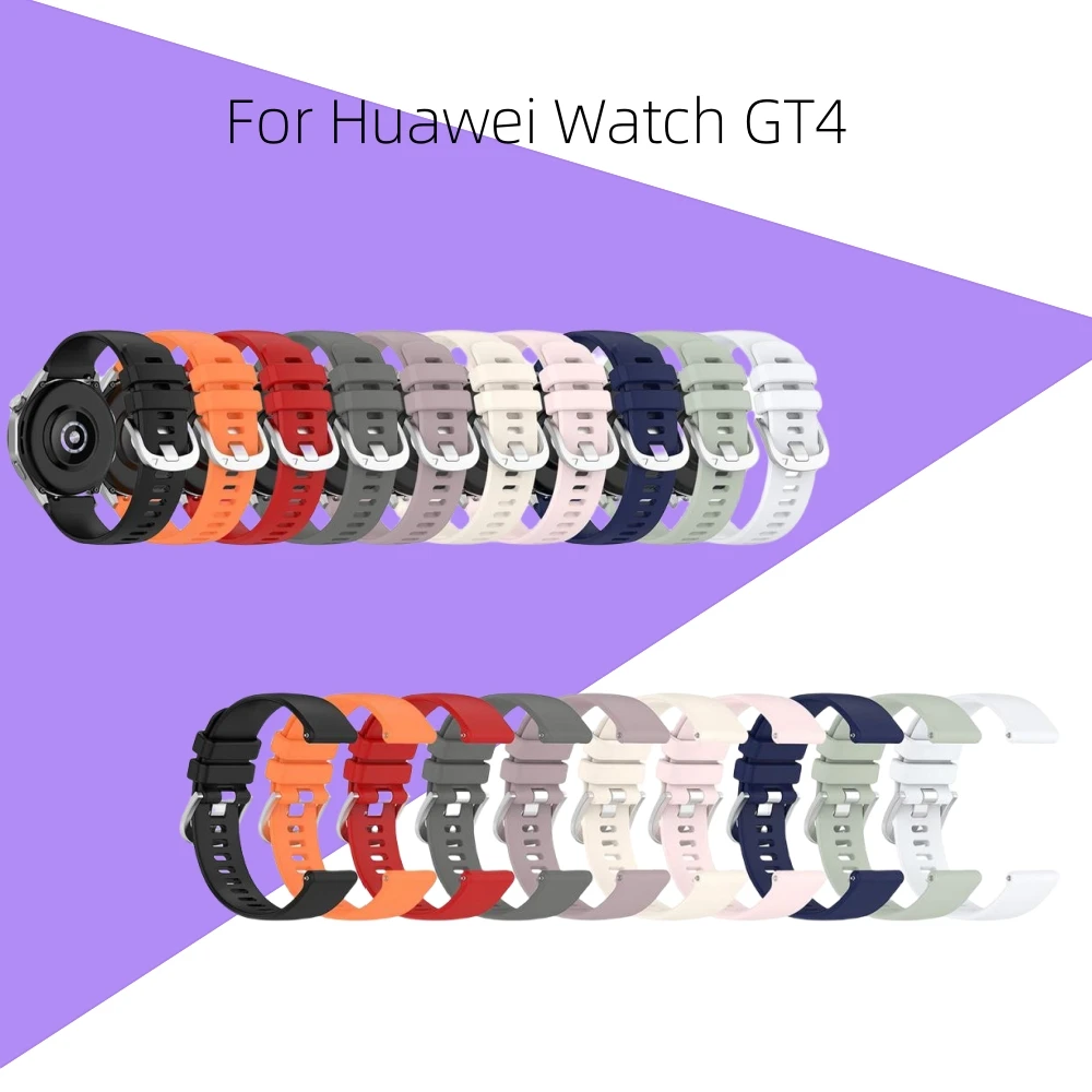 Силиконовый ремешок для часов Huawei Watch GT4, сменный ремешок для часов, аксессуары
Силиконовый ремешок для часов Huawei Watch GT4, сменный ремешок для часов, аксессуары